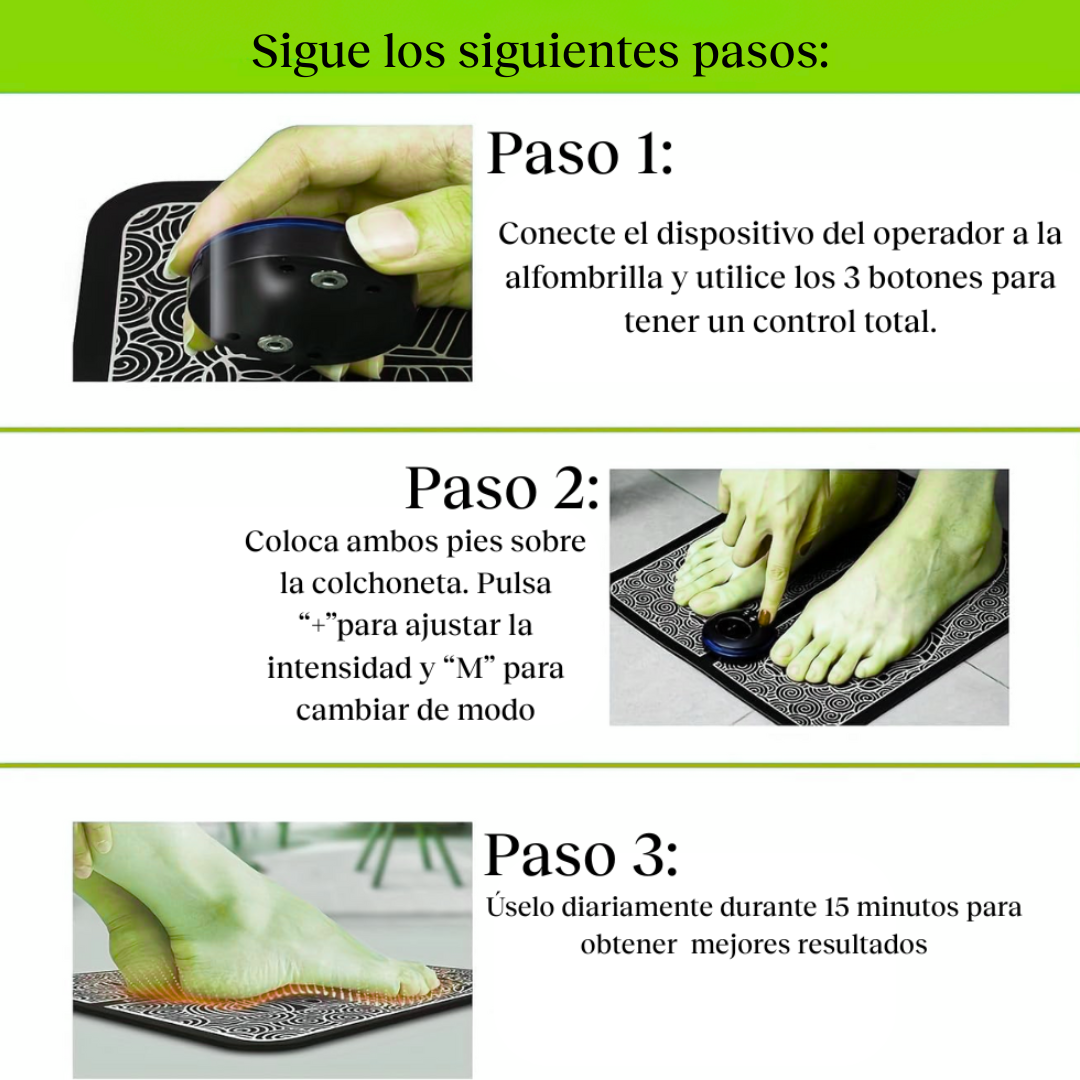 Almohadilla masajeadora